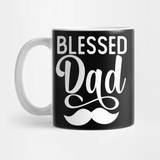 Blessed Dad Gift Fathers Day Blessed Dad Gift Mug